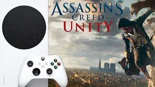 Assassin's Creed Unity Xbox Series S FPS BOOST 60 FPS