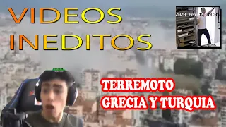 FUERTE SISMO TURQUIA GRECIA VIDEOS INEDITOS 30 DE OCTUBRE 2020