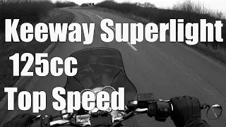 Keeway Superlight 125cc (2010) - TOP SPEED (4K 60FPS)