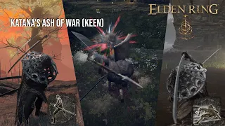 Elden Ring : แนะนำเถ้าสงครามคาตานะสายคมกริบ (Keen)