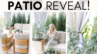 SMALL PATIO MAKEOVER || OUTDOOR DECORATING