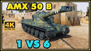 World of Tanks | AMX 50 B - 8 Kills - 9,3K Damage - 1 VS 6