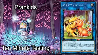 PRANK-KIDS [Post-PHRA] - Ten Minute Testing 10/8/20