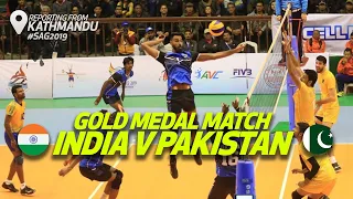Highlights - India v Pakistan | Final | Men's Volleyball | 13th South Asian Games 2019