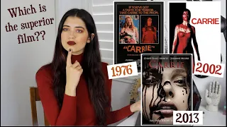 Carrie (1976) vs. Carrie (2002) vs. Carrie (2013)