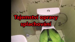 Tajemství opravy splachování