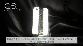 Dignity White Crystallized Swarovski iPhone 4 Case - Harmonized from dsstyles.com