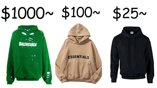 WHAT IS THE BEST PRICE RANGE FOR A HOODIE?