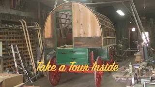 Take a Tour In a Sheep Wagon & See the Way of a Shepherds Life | Engels Coach Shop