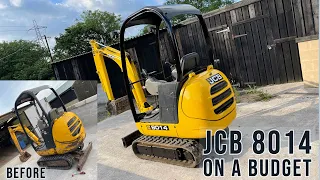 Restore JCB 8014 MINI DIGGER on a Budget