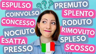 TEST sul PARTICIPIO PASSATO italiano: Conosci la Coniugazione dei Verbi italiani? Mettiti alla prova