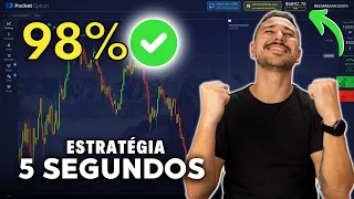 💰 5 SECONDS Strategy in Pocket Option | Profit of BRL 1,918.68 with 98%✅ in Binary Options