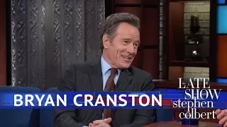 Bryan Cranston Plays With His Real 'Isle Of Dogs' Puppet