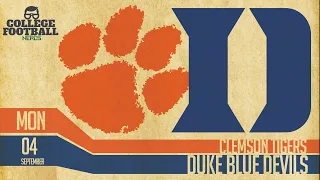 Clemson vs Duke Preview - College Football - Can Riley Leonard Shock the Tigers?