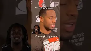 Nick Chubb on Kareem Hunt Not Getting Traded