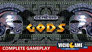 🎮 Gods (Mega Drive) Complete Gameplay