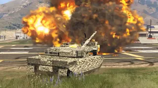 🔴 This Morning Ukrainian Army Commanders and Su-37 fighter Jets attack Russian military base | GTA 5