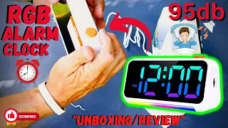 Super Loud Color Changing Clock Amazon - Testing/Review