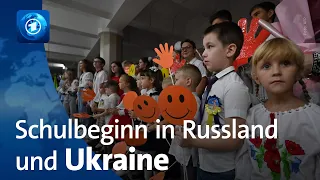 Neues Schuljahr beginnt in Russland und der Ukraine unter unterschiedlichen Vorzeichen