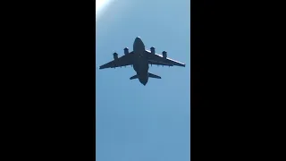 Brisbane Riverfire Plane Rehearsals 2023: Globemaster & Super Hornet Low Passes Over Brisbane!