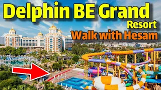 Delphin BE Grand Resort Uall Inclusive ANTALYA WALKING TOUR Travel Vlog / Delphin HOTEL Antalya
