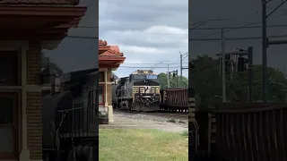 Is This Cool Or What?!  2 Trains Passing Middletown Ohio, JawTooth #shorts