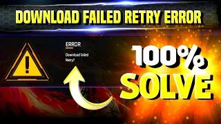 Download Failed Retry Problem 100% Solve// How to solve Free Fire Error Problem