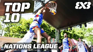 BEST PLAYS 😍 | TOP 10 | FIBA 3x3 Nations League 2022