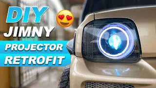 Custom Retrofit Headlights for Suzuki JB43 Jimny