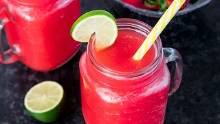 Frozen Strawberry Daiquiri Cocktail Recipe - Summer Slush at it’s best!