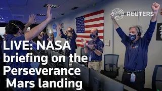 LIVE: NASA briefing on the Perseverance Mars rover landing