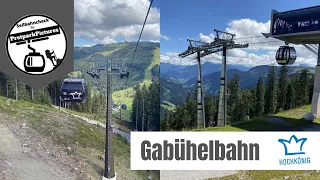 10-MGD Gabühelbahn Dienten Talfahrt - Hochkönig Austria 2021 🚡