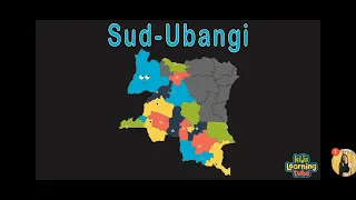 Democratic Republic of the Congo DRC 26 Provinces KLT Africa