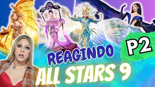 REAGINDO AS ENTRADAS DE DRAG RACE ALL STARS 9 ( PARTE 2)