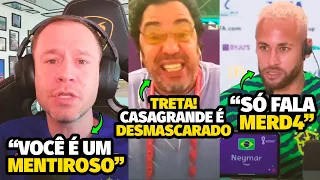 DEU TRETA! TIAGO LEIFERT MET3U O LOCO NO CASAGRANDE REVELANDO TUDO E NEYMAR AINDA ZUOU