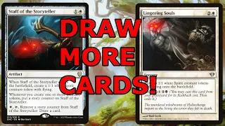 CAN'T STOP DRAWING CARDS!  4c Tokens with Lingering Souls, Minsc & Boo, and More!  (Legacy MTG)