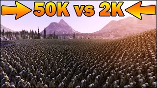 THE MOST INSANE GAME EVER - 50 000 Zombies vs 2000 US WW2 Soldiers - Ultimate Epic Battle Simulator