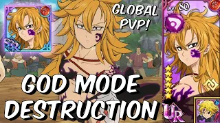 Red Derieri GOD TIER Global PVP Destruction! - INSANE BURST!!! Seven Deadly Sins: Grand Cross