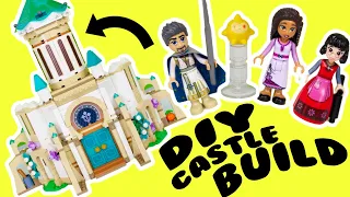 Disney Wish Movie Dolls are Building Lego Castle! DIY Crafts for Kids