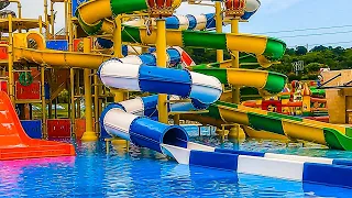 Kid's Black Hole Waterslide at Aquapark Neptun