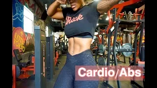 HOW TO LOSE 15lbs IN 6 WEEKS: Part 2 My cardio and ab routine!!