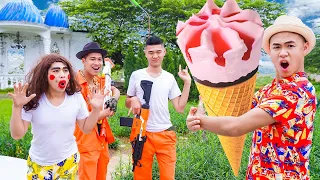 Superheroes Nerf: SWAT  X-Shot Nerf Guns Fight Against Criminal Group ICE-CREAM Battle +More Stories