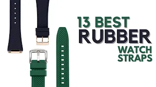 13 Most Comfortable and Stylish Rubber Watch Straps for Any Occasion | The Luxury Watches