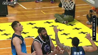 Sim Bhullar Broken Hoop in Taiwan !!! 辛巴灌壞台灣籃框 !!!