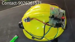 SAFETY HELMET FOR COAL MINING WORKER | B.Tech project