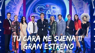 🤯TU CARA ME SUENA 11: GRAN ESTRENO😱. Descubre las imitaciones de la GALA 1 de cada CONCURSANTE 🤯.