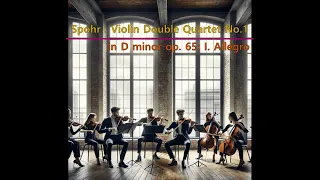 Spohr : Violin Double String Quartet No. 1 in D minor op.65 【rest, Classical_Music】