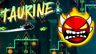 МОЙ НОВЫЙ СЛОЖНЕЙШИЙ ДЕМОН!!! (Прохождение Taurine)! ► Geometry Dash #90