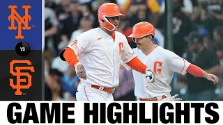 Mets vs. Giants Game Highlights (5/24/22) | MLB Highlights