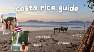 Costa Rica for first timers 🇨🇷 everything you need to know 🦥🦜